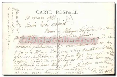 El Castillo Michel Pacha en Tamarisc — La Seyne-sur-Mer — Edit. P. Braive n°362 — Reverso