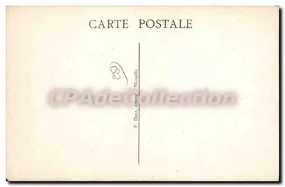 Chartreuse de Montrieux — Ogólny widok klasztoru z zachodu — F. Duce, wydawca Marseille — Rewers