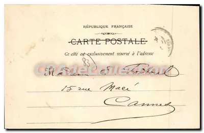 Saint-Maximin (Var) — Vista General — Fototipia E. Lacour, Marsella, n°17 — Reverso
