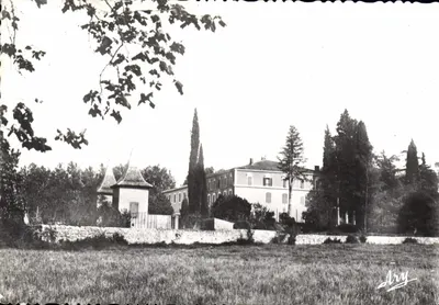 Castelo de Nans-les-Pins — vista geral — Edição Tardy, Nans-les-Pins