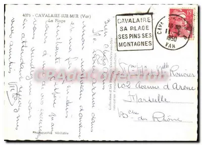 Cavalaire-sur-Mer — Plaża — P. Bureau — Rewers
