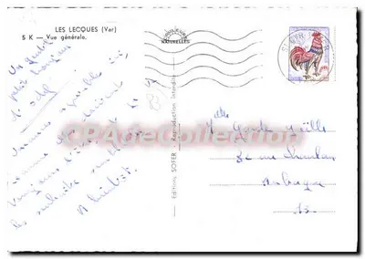 Les Lecques (Var) — Vista geral — Edições SOFER — Verso