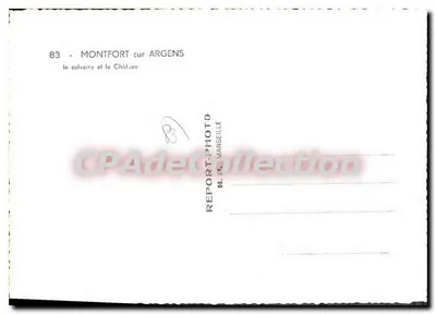 Montfort-sur-Argens — il calvario e il Castello — REPORT-PHOTO Marsiglia — Verso