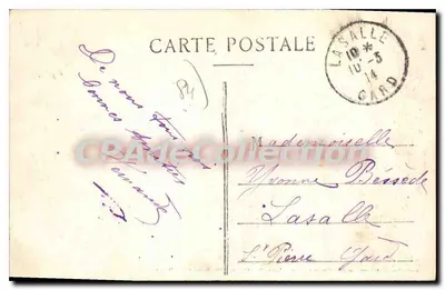 Souvenir d'ORANGE — Zbiory artystyczne « Lux » — Lang fils phot.-édit. Montélimar-Orange — Rewers