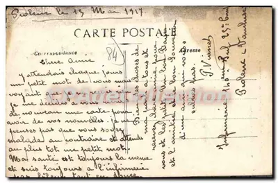 Piolenc - Monumento do General Conde de Corsin — Ed. Américus Cl. Prévot — Verso
