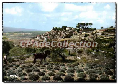 Bonnieux (Vaucluse) — Visão geral da Estrada de Marselha — Combière