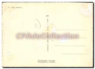 Reussillon (Vaucluse) — allgemeiner Blick — Combier Imp. (S.-et.-CIM) — Rückseite