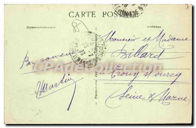 Les Sables-d'Olonne (Vendée) — Plaża — Wydawca J. B. Mortensen, n°6 — Rewers