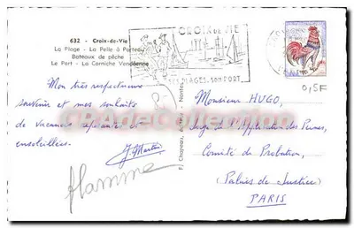 Croix-de-Vie — vista panorâmica — Rooy, n°632 — Verso
