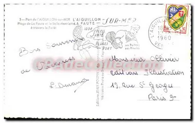 L'Aiguillon-sur-Mer — Port, plaża i las — Wydawnictwo JENLY — Rewers