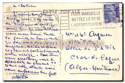 Zamek Coteau — Nantes — J. Ste-Hermine, wydawca — Rewers