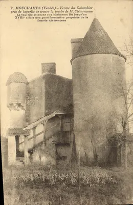 Mouchamps (Vendée) - Fazenda do Colombier com torre - Phototype Jenny Tourpin, Mortagne