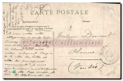Saint-Laurent-sur-Sèvre — Paisagem sobre a Sèvre — J. Edilis, Mortagne — Verso