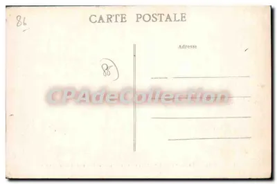 Poitiers (Vienne) — A Caserna do 109º de Artilharia — A Virgem das Dunas e o Hospital Pasteur — Verso
