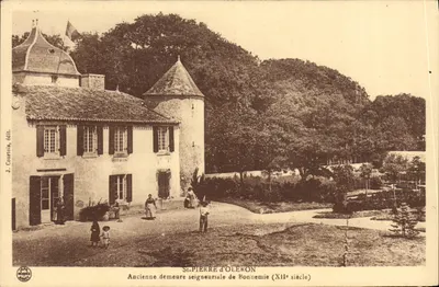 St-Pierre-d'Oleron — Antiga morada senhorial de Bonnemie (século XII) — J. Courtois, editor