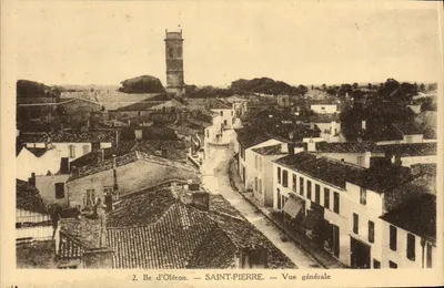 São Pedro — Vista geral — Ilha de Oléron — Editor J. Courtois, n°2