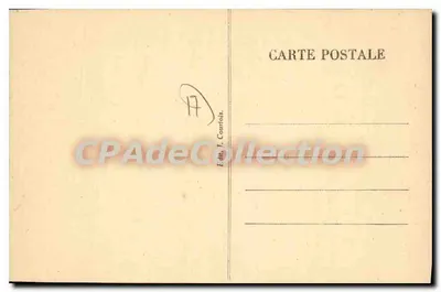 São Pedro — Vista geral — Ilha de Oléron — Editor J. Courtois, n°2 — Verso