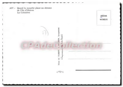 La Cotinière — Wyspa Oléron — Wydawnictwo Europ — Rewers