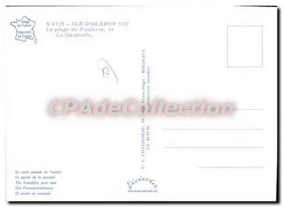 Plaża Foulonrot — Wyspa Oleron (17) — Élécé — Rewers