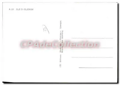 Wyspa Oléron — Jej plaże i las — Éditions Théjat — Rewers
