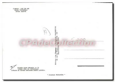 Eiland Ré — Verschillende aspecten — Uitgaven La Cigogne — Achterkant