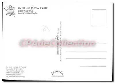 La Puce Antiquités — marché animé devant l'église — Élécé — Rewers