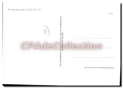 L'AUNIS — Ile de Ré — Samenwerkingsvereniging, n° 501 — Achterkant