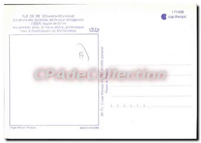 Wyspa Ré — Molo Baliny i stary molo — IRIS — Rewers