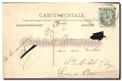 Rochefort-sur-Mer — Porta Martrou — Continental — Verso