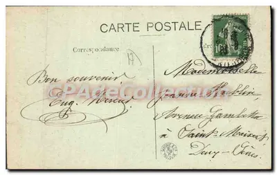 La ROCHELLE — Monumento do Recorde Francês — R. Bergevin, editora 66, rue des Merciers, La Rochelle — Verso