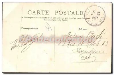 La Rochelle — Porta Dauphine — editor anônimo, n° 49 — Verso