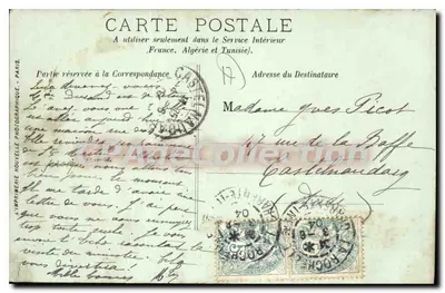 La Rochelle — Chegada do Navio da Ilha de Ré — LL. — Imp. Nouvelle Photog. Paris, n°93 — Verso