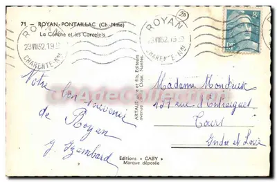 La Conchée i Carrelets — Royan — Wydawnictwo GABY — Rewers