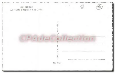 रॉयन — ले « कॉट-ड'अर्गेंट » ए ला जेटी — C.A.P., पेरिस — पीछे