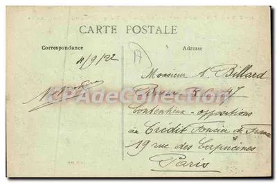 Royan (Costa de Prata) - Boulevar e Promenade Bolton - Panorama — D. B. n°49 — Verso