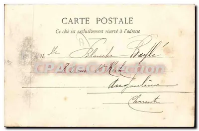 Royan - Estátua Pelletan — editor ABAC, n° 440 — Verso