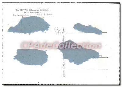 Royan (Charentes-Maritimes) — O « Cordouan » — Éditions MAJO, Royan — Verso