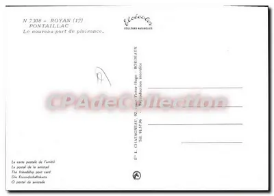 Port Royan — Nowy port rekreacyjny — Élécé — Rewers