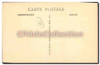 Saintes — La Passerelle e il Mercato. Vista presa dal Giardino Pubblico — D.B. (Dando-Berry, Bagie-Bordeaux) — Verso