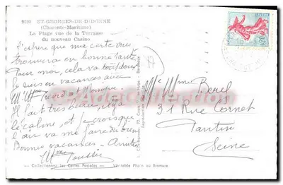 Plage de Saint-Georges-de-Didonne — vista del nuovo Casinò — Editore Elcé — Verso