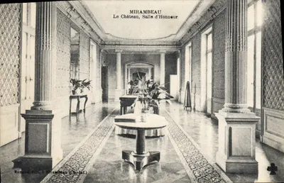 Mirambeau — O Castelo, Sala de Honra — Renoux, edição em Mirambeau (Ch.-Mar.)
