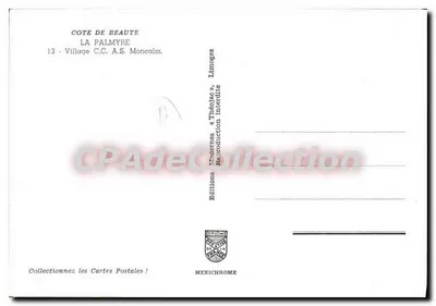 Moncalm — Obozowisko wśród sosnowego lasu — Wydawca IRIS — Rewers