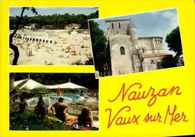 Nauzan - Vaux-sur-Mer — Divers aspectos — Edições LA CIGOGNE, Bordeaux