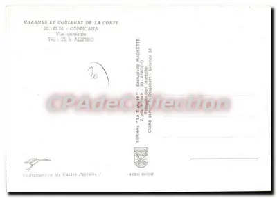 Alistro — Vista geral — Edições 'La Cierne' n°20.143.26 — Verso
