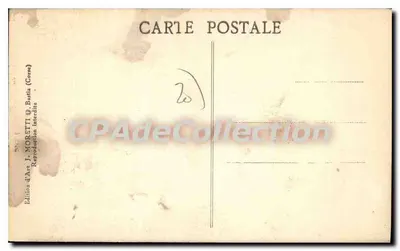 Monte Piano — Corsica - Bastia — J. Moretti, n° 3002 — Achterkant