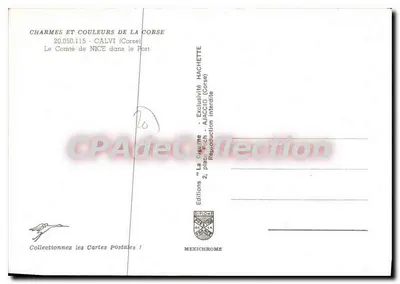 Calvi — Kraj Nicejski w Portu — Wydawnictwo Hachette — Rewers