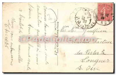 Corte - Cachoeira do Tavignano — Edição Montery, n°14 — Verso