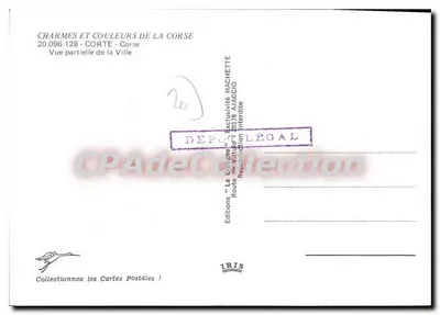 Corte — Vista parcial da Cidade — IRIS — Verso