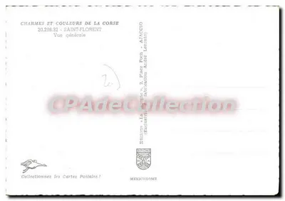 Saint-Florent — algemene uitzicht — Edities Diplomate — Achterkant