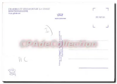 Montemaggiore — Vista geral — Edições 'La Cipogne', Mexichrome — Verso